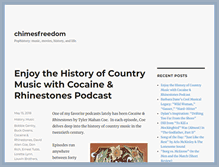 Tablet Screenshot of chimesfreedom.com